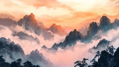 大气高清意境山水