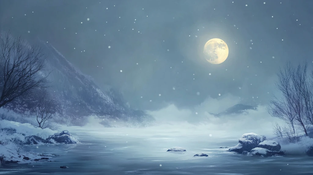 星月河幻想插画