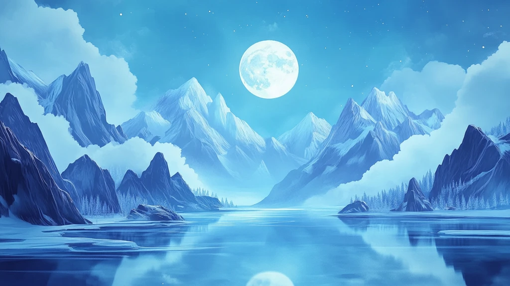 星月河幻想插画