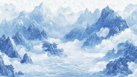 巨幅山水新中式山水
