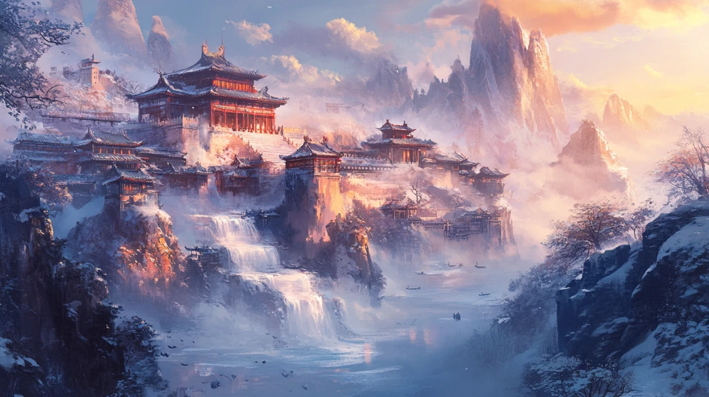 古风仙境天上宫阙