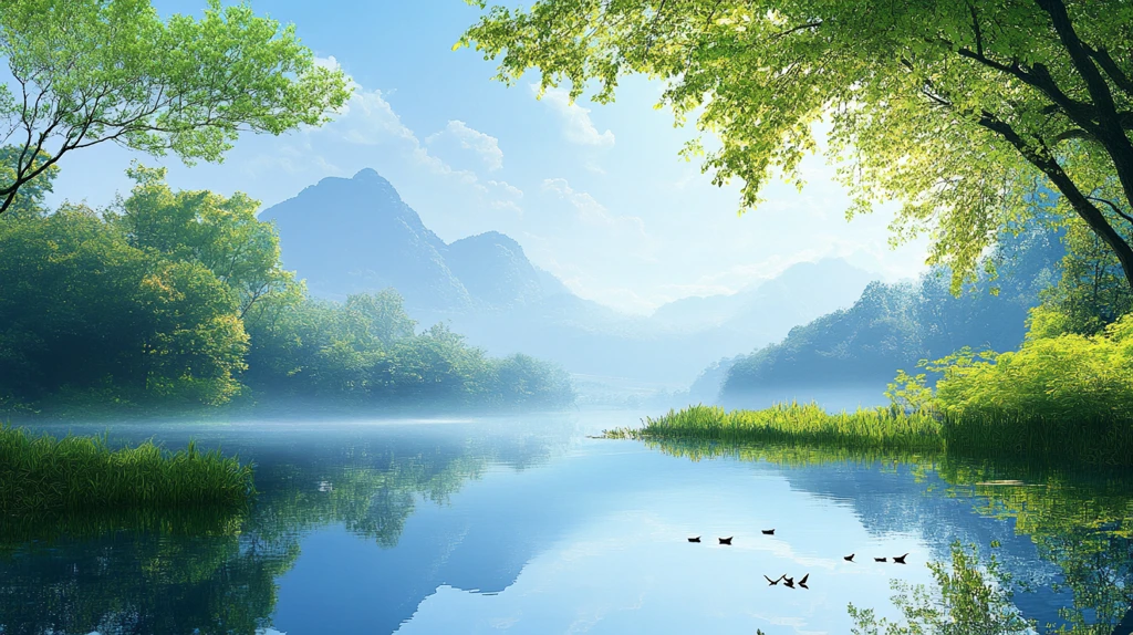 高清宽幅山水风光