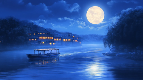 月色江声