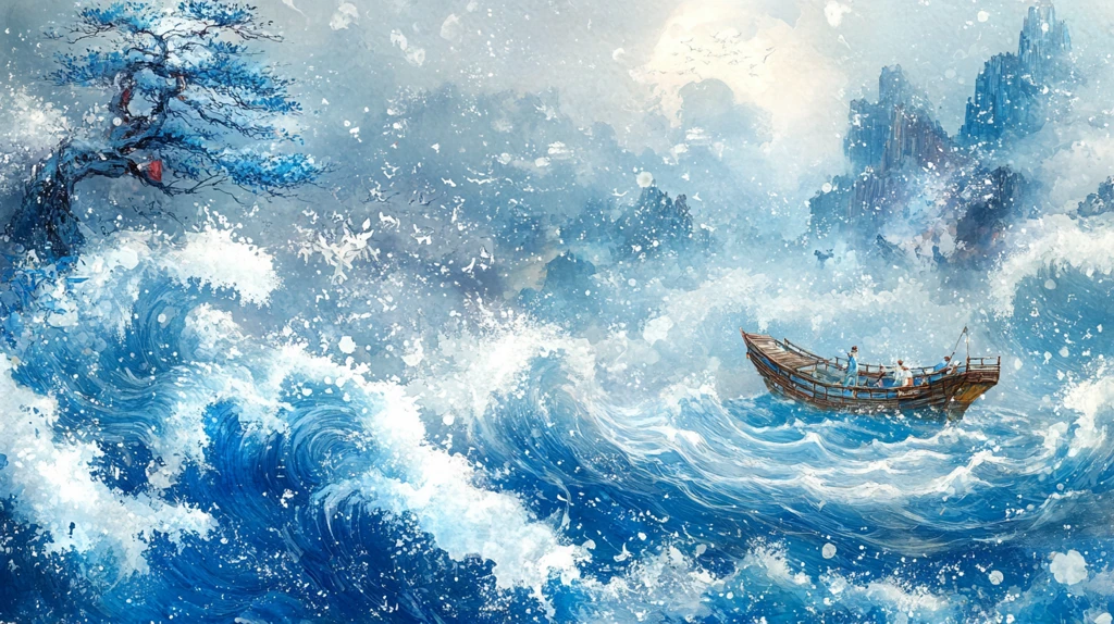 乘风破浪立体效果