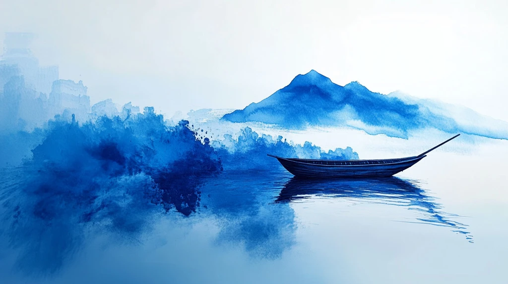 新中式禅意山水船