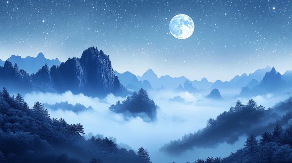 中秋唯美宽屏壁纸