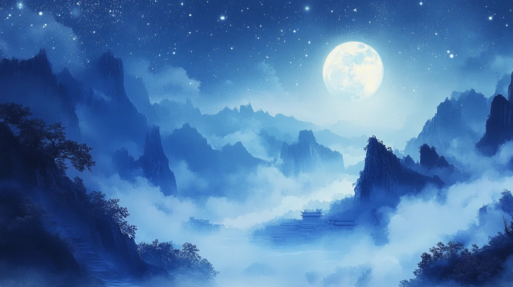 中秋唯美宽屏壁纸