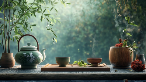 禅意禅境茶杯茶壶茶艺