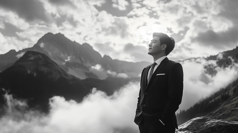 总经理业务员日出高山