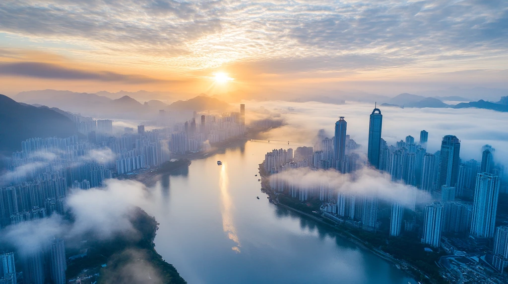 海天中心平流雾