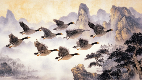 二十四节气山水画