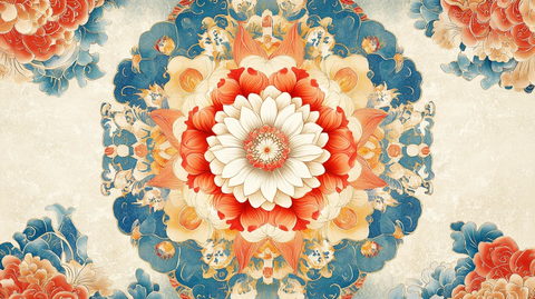 大气奢华富贵底纹壁纸