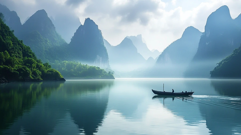 高清宽幅山水风光