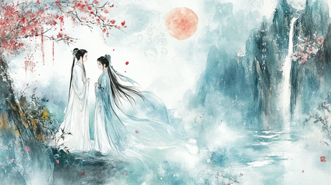 古风美女古风情侣