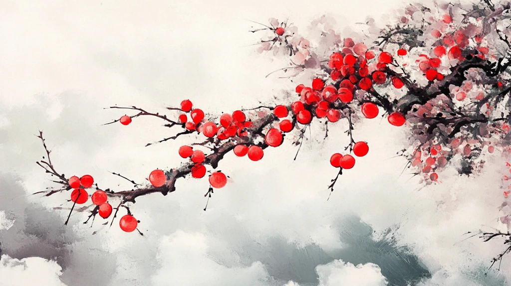 禅意冬枝红果