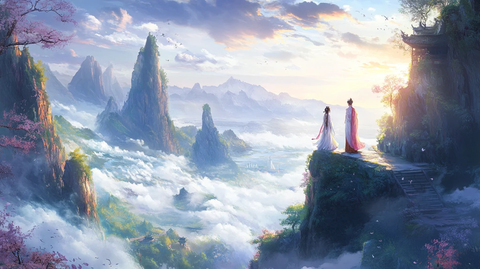 古风人物大场景