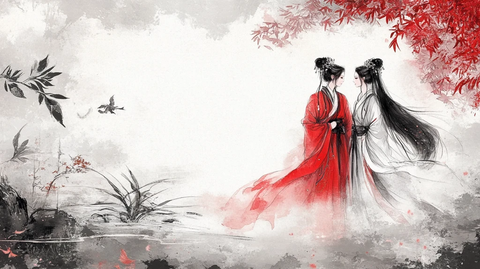 古风美女古风情侣