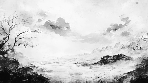 古风水墨意境