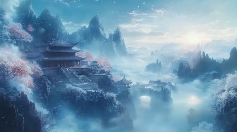 古风仙境天上宫阙