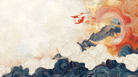 山海经插画设计