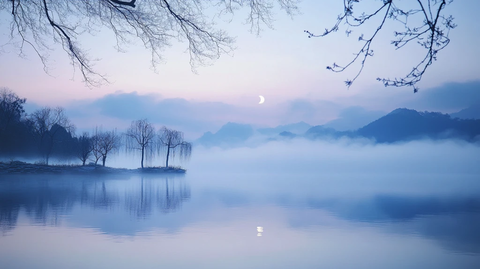 梦境湖面