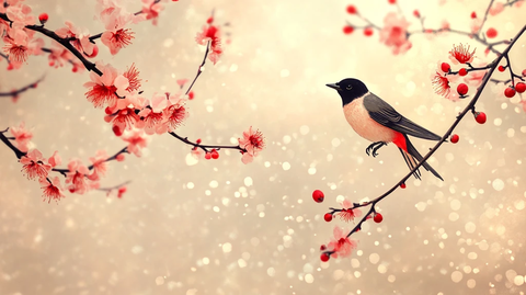 意境喜鹊