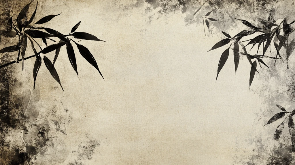 墨竹壁画背景