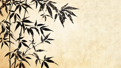 墨竹壁画背景