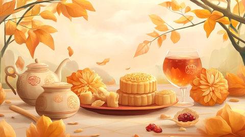 月饼季插画