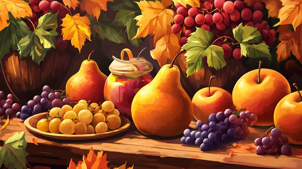 丰收果实场景