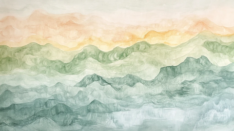 抽象艺术山水背景