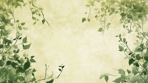 抽象背景墙树枝树叶