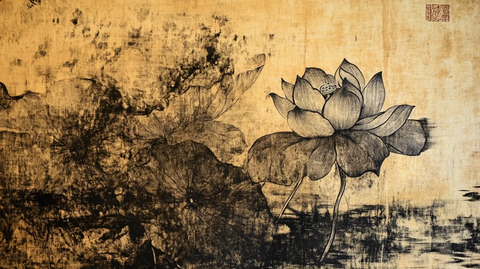 二十四节气莲花图