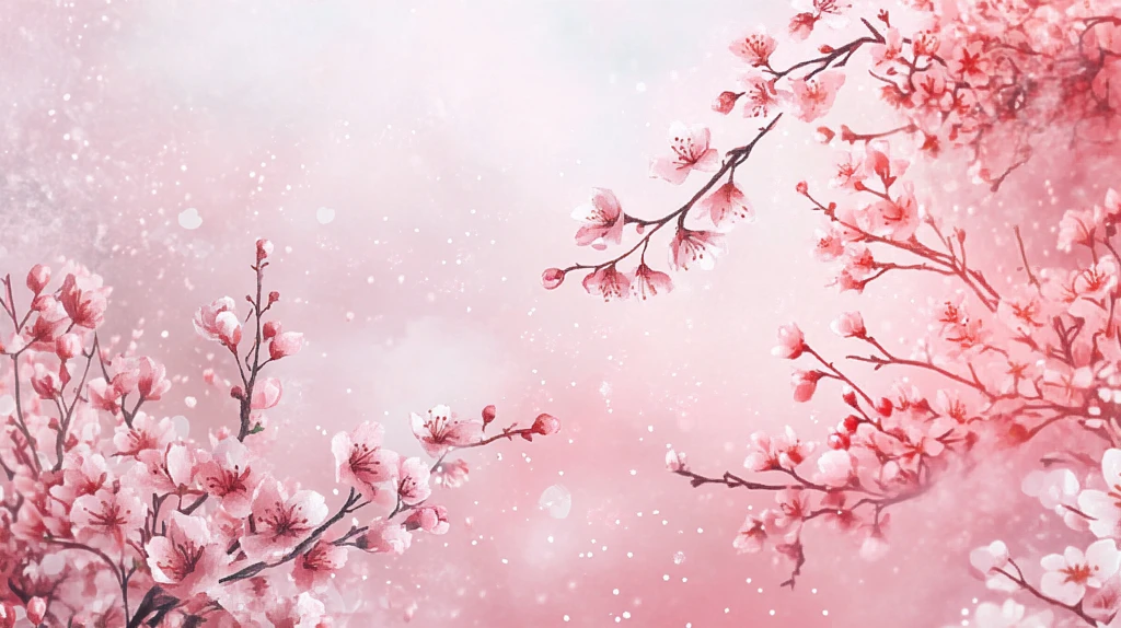 唯美梦幻梅花林