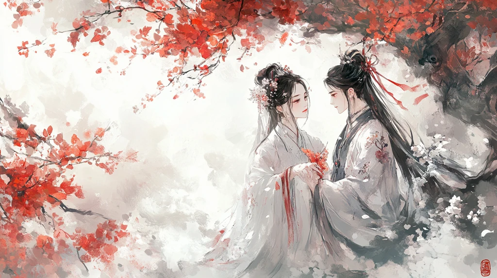 古风美女古风情侣