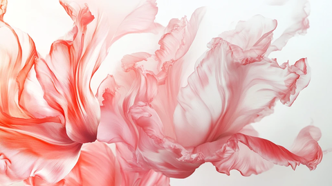 抽象飘逸柔美