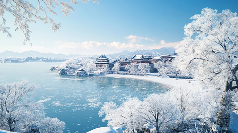 冬日里的避暑山庄