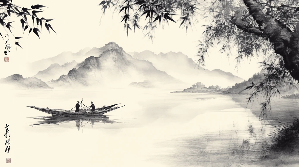 诗情画意水墨山水