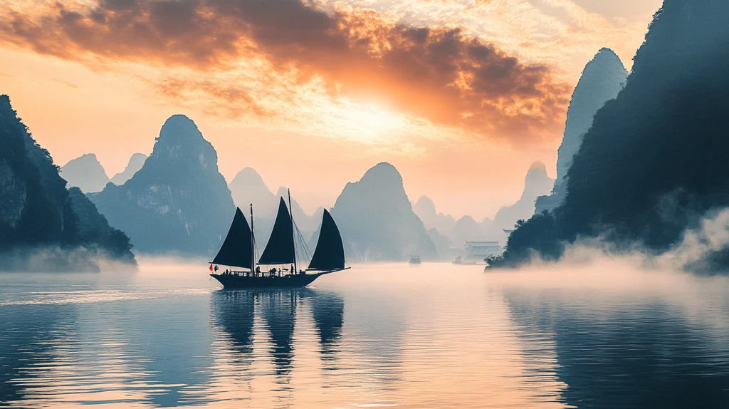 漓江帆船