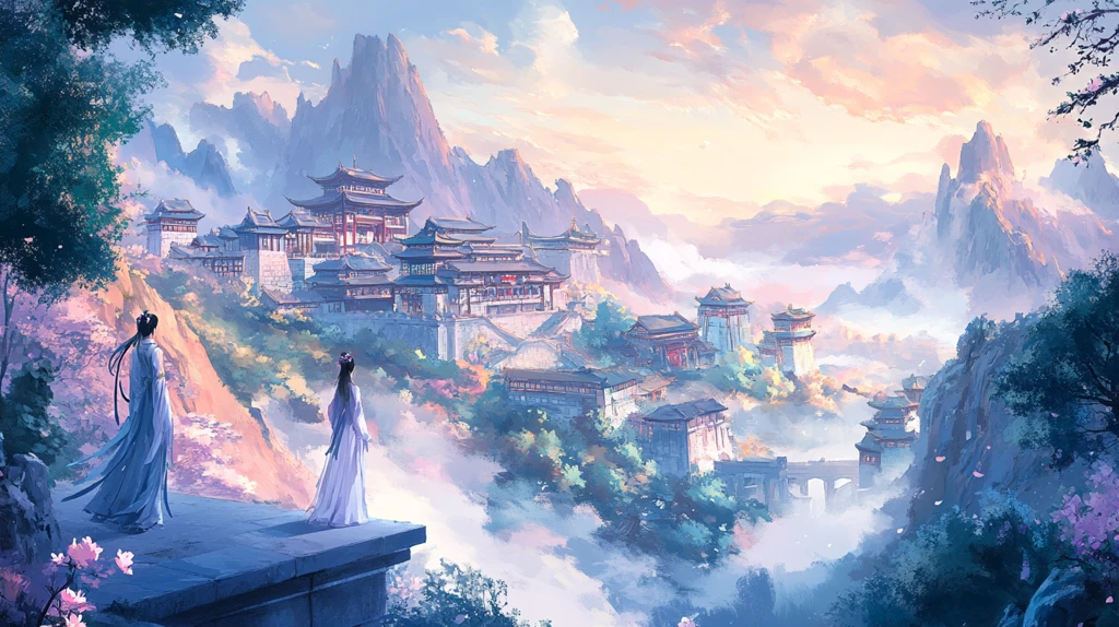 古风仙境天上宫阙