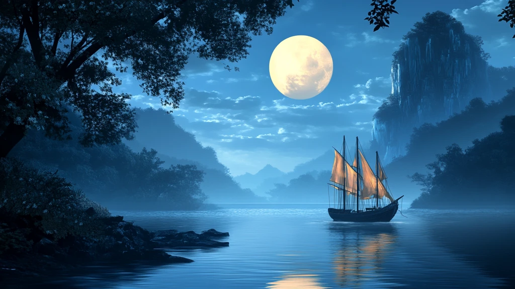 中秋唯美宽屏壁纸