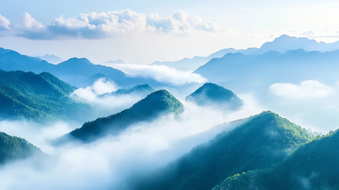 柯村云海全景图