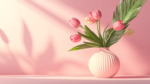 母亲节粉色花束