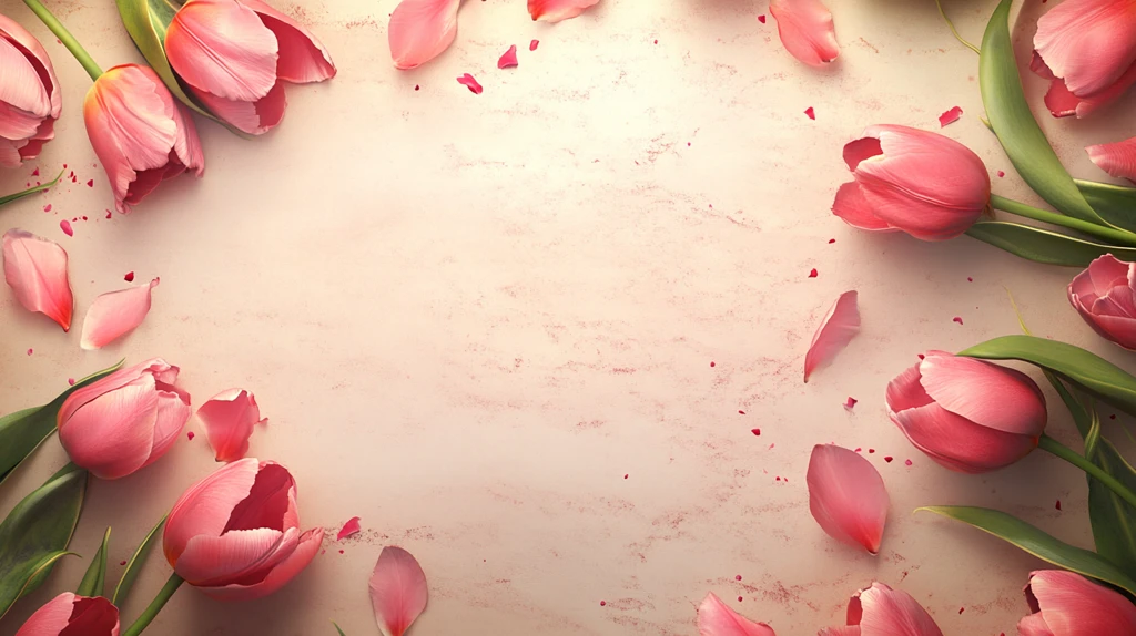 立体框框郁金香