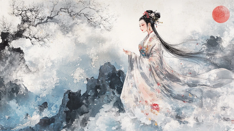 古典美女唯美人物