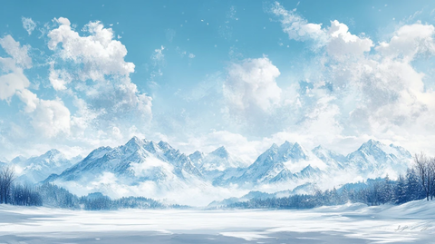 二十四节气云雪图