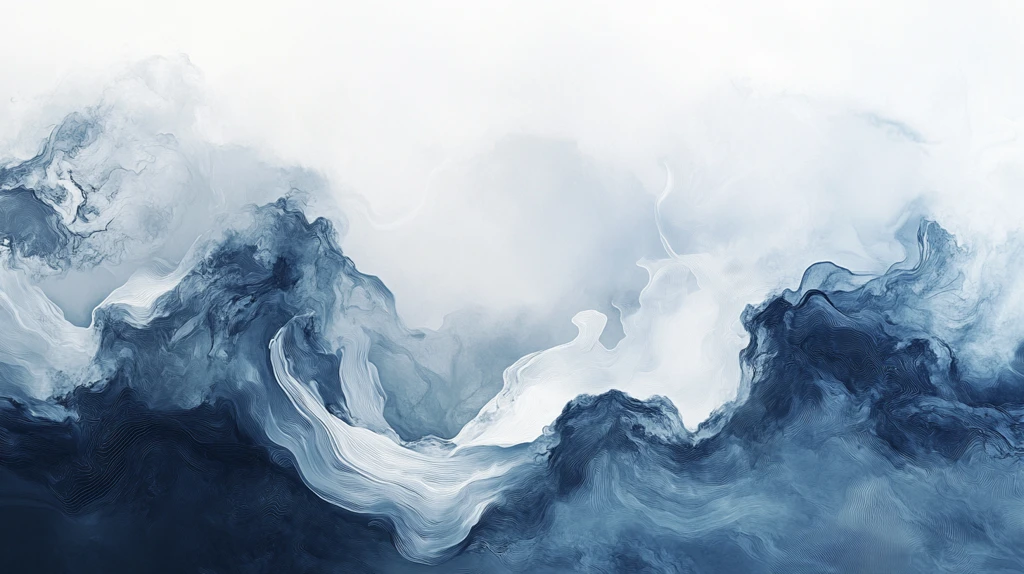 意境抽象烟墨画