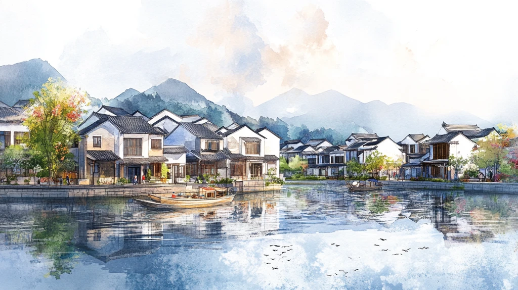 新中式美丽乡村