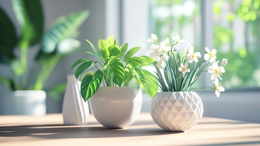 室内花卉窗台上的花