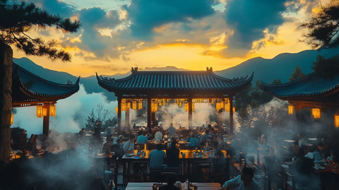 二十四节气山水画